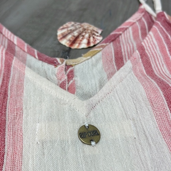 🔆RIP CURL🔆GOLDEN DAYS STRIPPED DRESSES - Picture 14 of 14